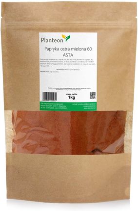 Planteon Papryka ostra mielona 60 ASTA 1kg