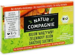 Zdjęcie NATUR COMPAGNIE BULION KOSTKI WARZYWNE BEZ ZAWARTOŚCI DROŻDŻY BIO 84g - Mieroszów