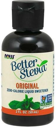NOW Foods Better Stevia Liquid Oryginal Słodzik 59ml