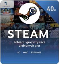 Steam Wallet Gift Card 40 PLN - Kody i karty pre-paid