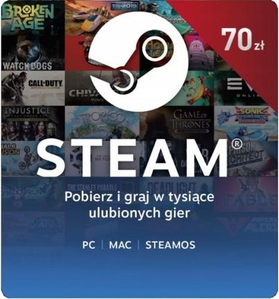Steam Gift Card 70 PLN