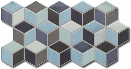 Realonda Rhombus Blue 26,5X51 Gres