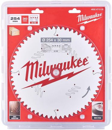 Milwaukee Tarcza do drewna 254mm (4932471320)