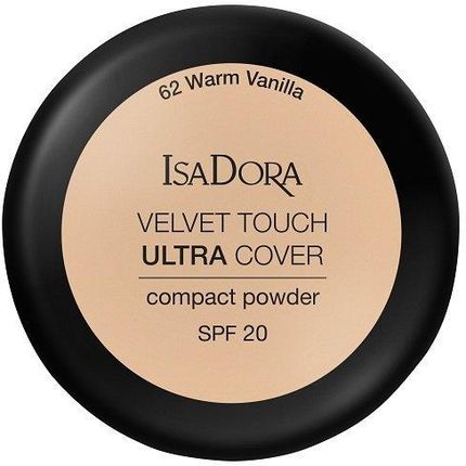IsaDora Velvet Touch Ultra Cover SPF20 Compact Powder 63 Cool Sand 7,5g