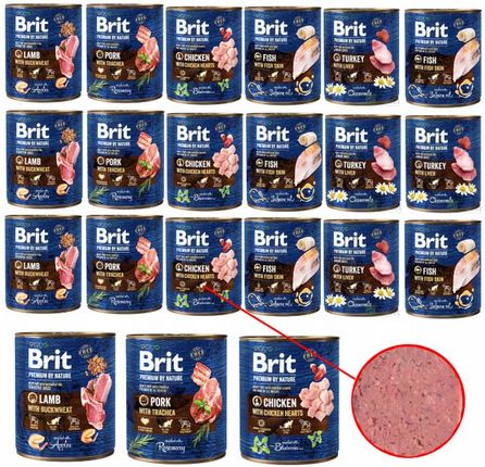 Brit Premium By Nature Mix 24X800G