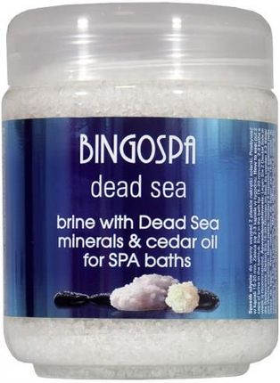 BINGOSPA Dead Sea Solanka Do Kąpieli Spa 550 g Solanka Do Kąpieli Spa