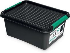 ORPLAST POJEMNIK DO PRZECHOWYWANIA ECOLINE 12,5 L CZARNY - 12,5 L