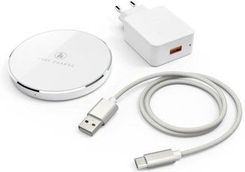 Ładowarka do telefonu Hama ładowarka indukcyjna FC-7 10W Wireless Fast Charge QC 3.0 Qi FC-7 Biały - zdjęcie 1