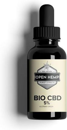 OPEN HEMP Olej BIO CBD 5% 10 ml
