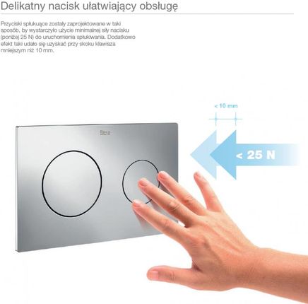 Roca Pro Pl10 Biały Mat A890189207 - zdjęcie 2