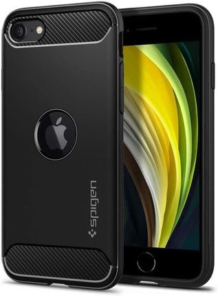 Spigen Rugged Armor Iphone Se 2020 Black