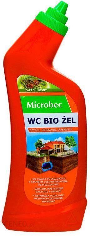 Gel WC fosse septique épuration Microbec Bio odeur pin 750 ml
