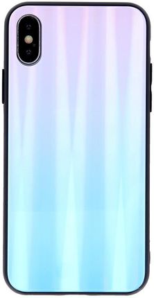 Aurora Glass do Samsung A30 / A30s / A50 / A50s niebiesko-różowa