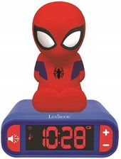 Lampka Nocna Spiderman Budzik Zegar 3D Figurka - Dziecięce akcesoria dekoracyjne