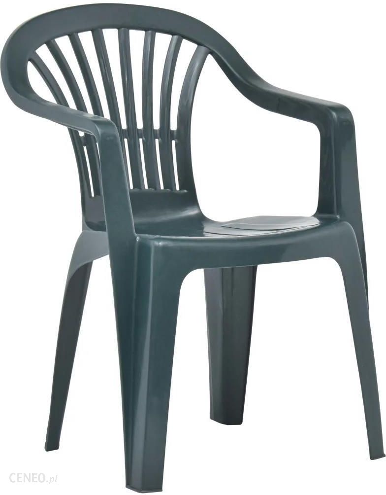 Krzeslo Ogrodowe Vidaxl Krzesla Ogrodowe Ukladane W Stos 45 Szt Plastikowe Zielone Ceny I Opinie Ceneo Pl