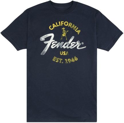 Fender Baja Blue T-Shirt Blue L