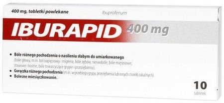 Iburapid 400 mg 20 tabl