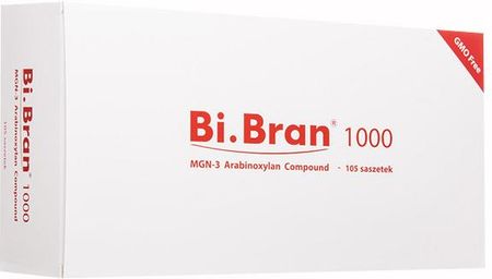 Bi.Bran MGN-3 Arabinoxylan Compound 1000mg 105 saszetek + witamina D3 70 tabl