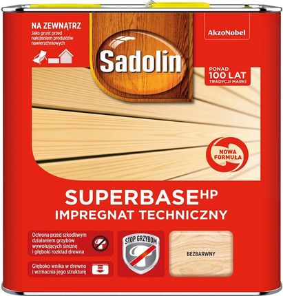 Sadolin Impregnat Do Drewna Superbase Hp 2,5L