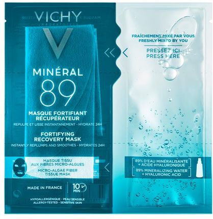 VICHY Mineral 89 maska wzmacniająco-regenerująca do twarzy 29g 