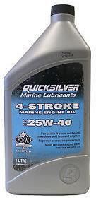 Olej Silnikowy Quicksilver 4-Stroke Marine Engine Oil SAE 25W-40 1L ...