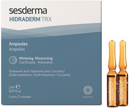 Sesderma HIDRADERM TRX Ampułki - 5 x 2 ml. Nawilżanie i przebarwienia