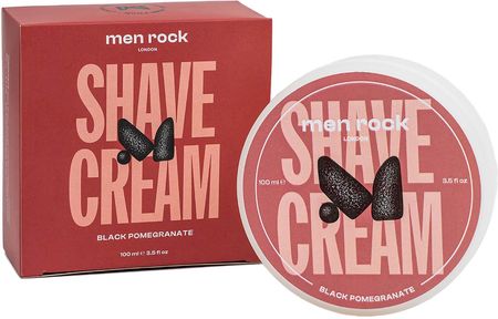 Men Rock Krem Do Golenia Black Pomegranate Shave Cream 100ml