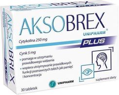 nowy Aksobrex Unipharm Plus 30 tabl.