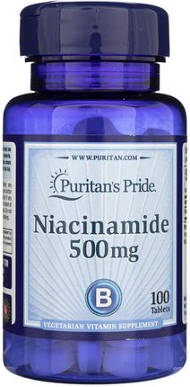 Puritan's Pride Niacynamid 500 mg 100 tabl