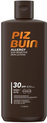 Piz Buin Allergy Sun Sensitive Skin Lotion Preparat Do Opalania Ciała 200 Ml