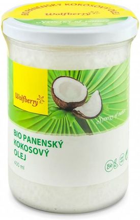 Wolfberry BIO olej kokosowy z pierwszego tłoczenia 400 ml