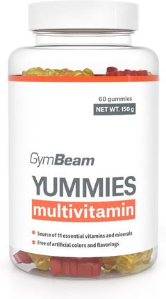 Gymbeam Multiwitamina Yummies 60 caps pomarańcza wiśnia cytrynowa