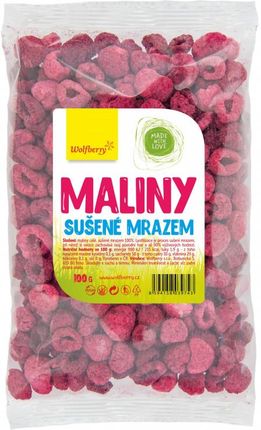 Wolfberry Maliny liofilizowane 100 g