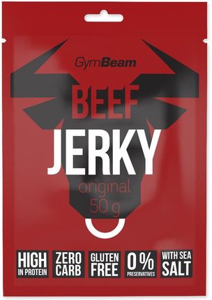 Gymbeam Suszona Wołowina Beef Jerky 50 G