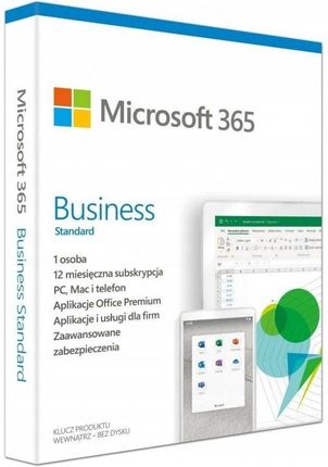 Microsoft 365 Business Standard PL - licencja na rok (KLQ00472)