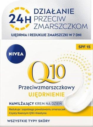 Krem Nivea Q10 Power Anti-Wrinkle + Firming W na dzień 50ml