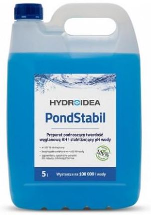 Hydroidea Pondstabil Preparat Podnoszący Twardość Węglanową Kh Oraz Stabilizujący Ph Wody 5L