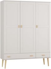 Zdjęcie Meblo Drew Meblo Drew Szafa Rodos 120 Iii Drzwi Wieszak Szuflada Półki - Dobra