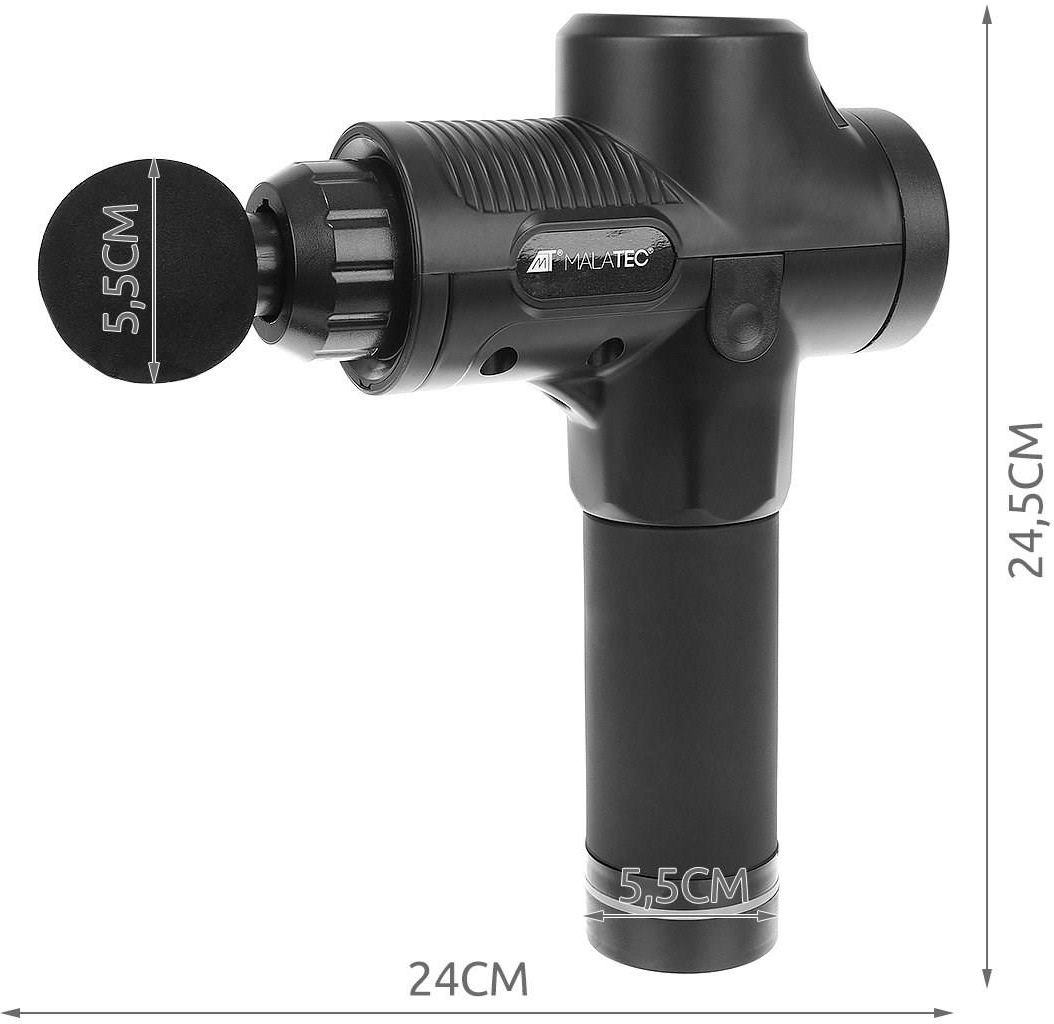 MALATEC PISTOLET DO MASAŻU - zdjęcie 3 MALATEC PISTOLET DO MASAŻU