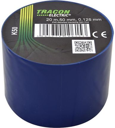 Tracon Electric Taśma Izolacyjna 20Mx50Mm Niebieski
