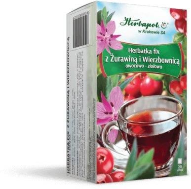 Herbapol Herbata Z Żurawiną I Wierzbownicą 20Szt
