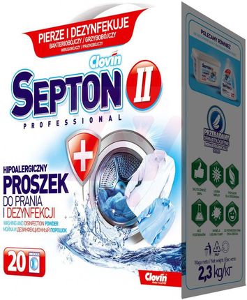 Septon II Hipoalergiczny proszek do prania i dezynfekcji 2,3kg