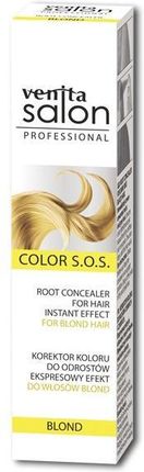 venita Korektor koloru do odrostów włosów Salon Color S.O.S. dark black