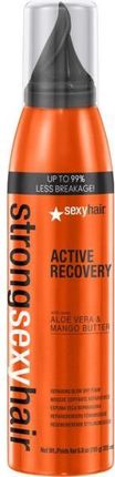 sexyhair Wzmacniająca Pianka Do Włosów  Strong Active Recovery Repairing Blow Dry Foam 205 ml