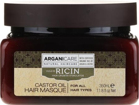 arganicare Maska do włosów  Castor Oil Hair Masque 350ml