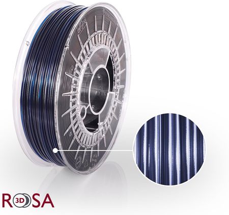 Rosa 3D Filament PET-G Standard 1,75mm Navy Blue 0,8kg