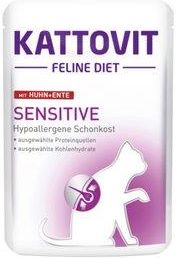 Kattovit Feline Diet Sensitive Kurczak I Kaczka 24X85G