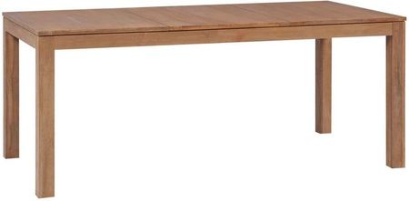 Elior Stół Z Drewna Tekowego Margos 4X Brązowy