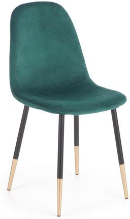 Elior Tapicerowane krzesło Oslo Zielone
