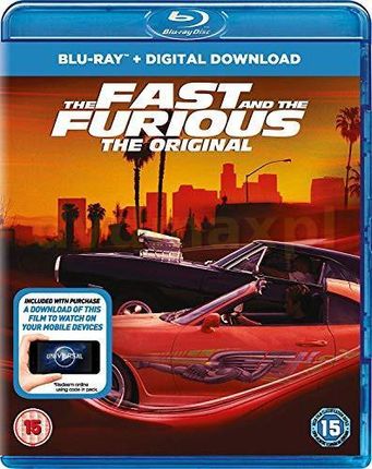 Fast & Furious 1 - The Fast And The Furious (Szybcy i wściekli) [Blu-Ray]